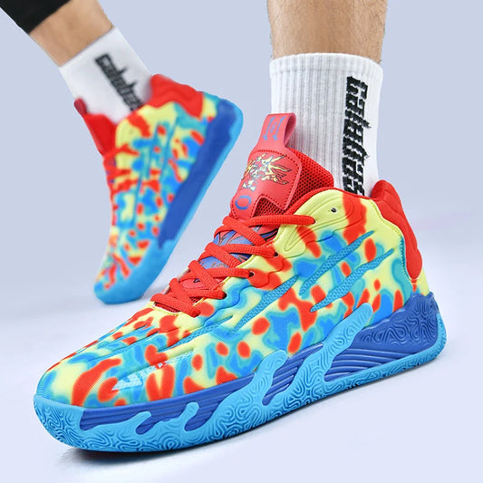 2023 New Basketball Shoes For Man Outdoors Training Zapatillas Male High Quality Gym Shoes Tenis Luxury Shoe Non-Slip Sneakers